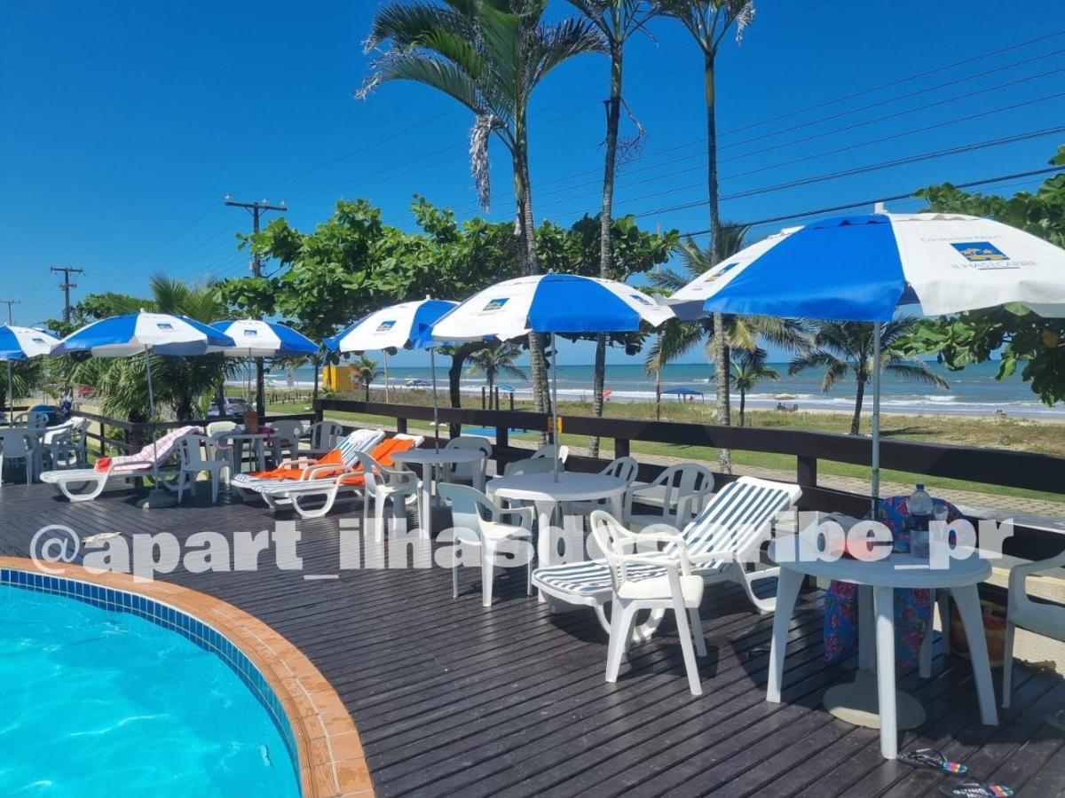 Apto Cond Ilhas Do Caribe - Pr - Beira Mar Matinhos Ngoại thất bức ảnh