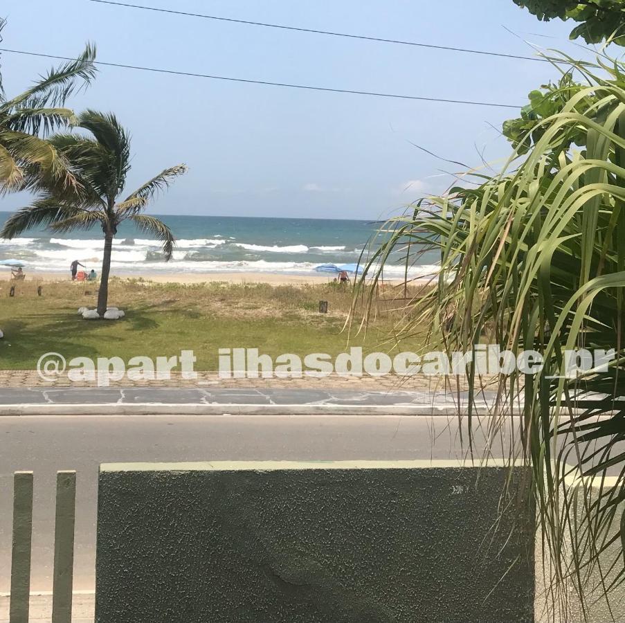 Apto Cond Ilhas Do Caribe - Pr - Beira Mar Matinhos Ngoại thất bức ảnh