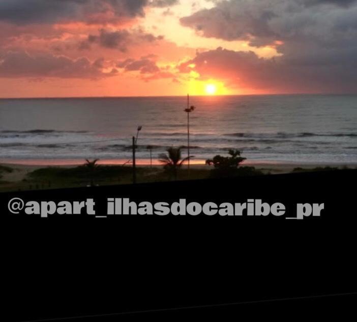 Apto Cond Ilhas Do Caribe - Pr - Beira Mar Matinhos Ngoại thất bức ảnh