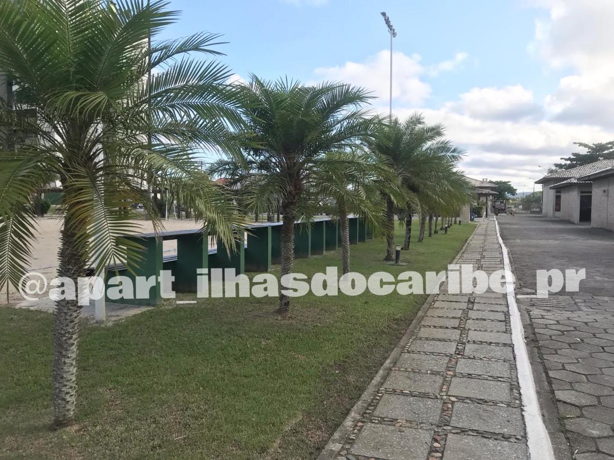 Apto Cond Ilhas Do Caribe - Pr - Beira Mar Matinhos Ngoại thất bức ảnh