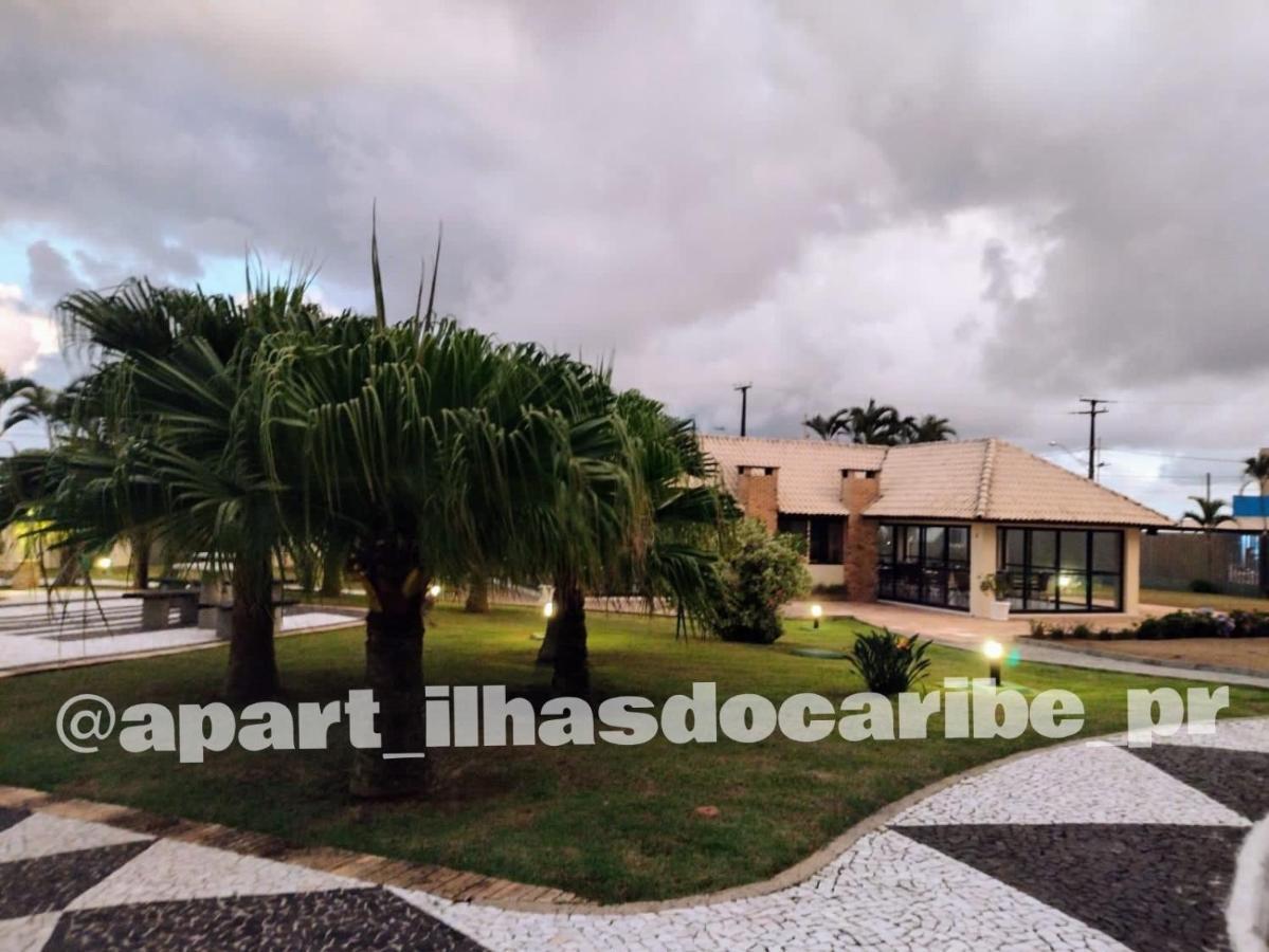 Apto Cond Ilhas Do Caribe - Pr - Beira Mar Matinhos Ngoại thất bức ảnh