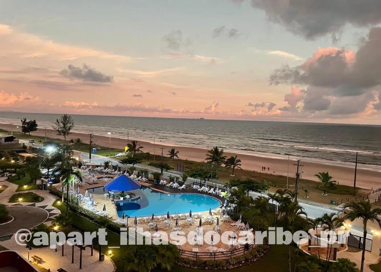 Apto Cond Ilhas Do Caribe - Pr - Beira Mar Matinhos Ngoại thất bức ảnh