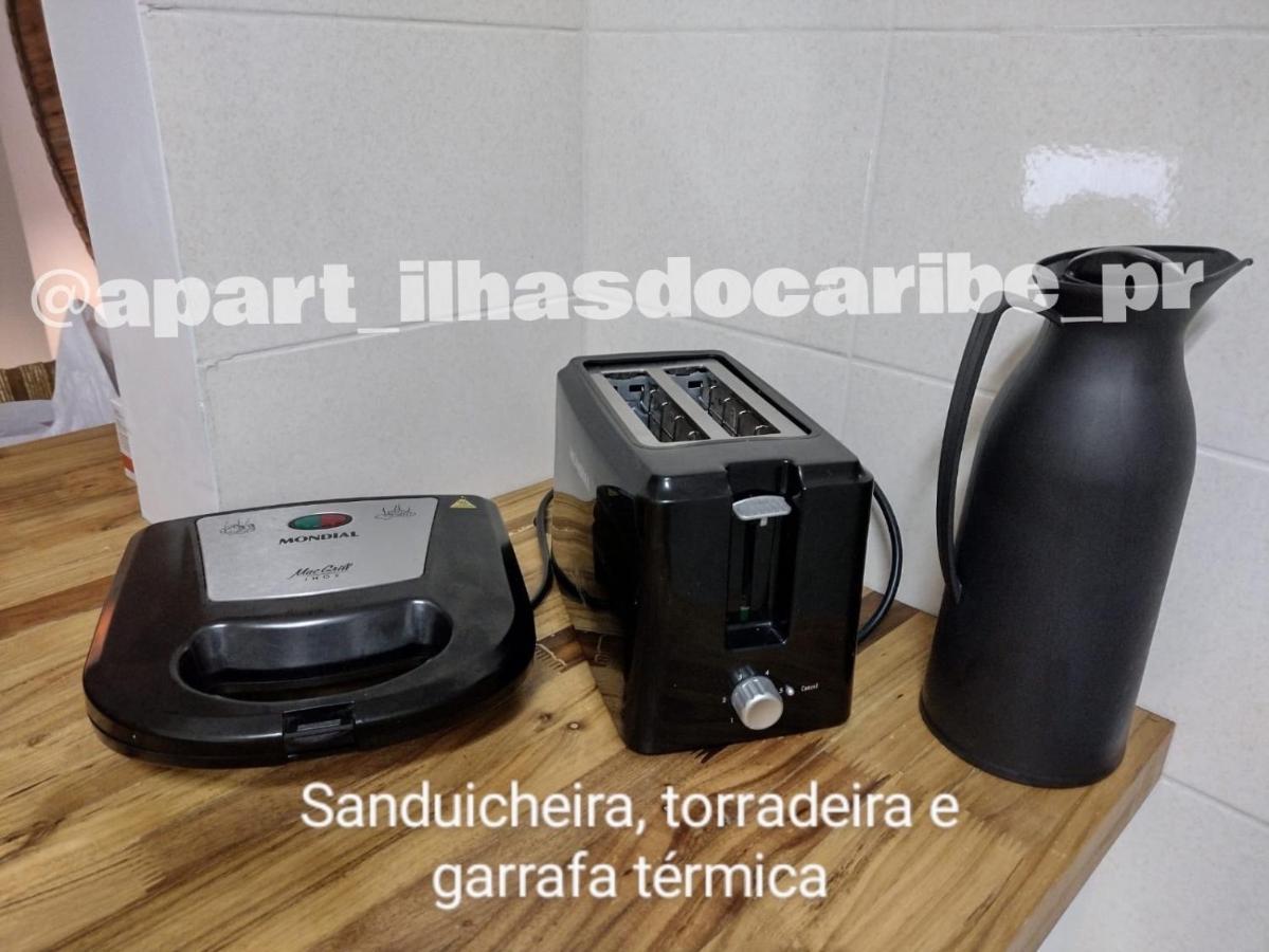 Apto Cond Ilhas Do Caribe - Pr - Beira Mar Matinhos Ngoại thất bức ảnh